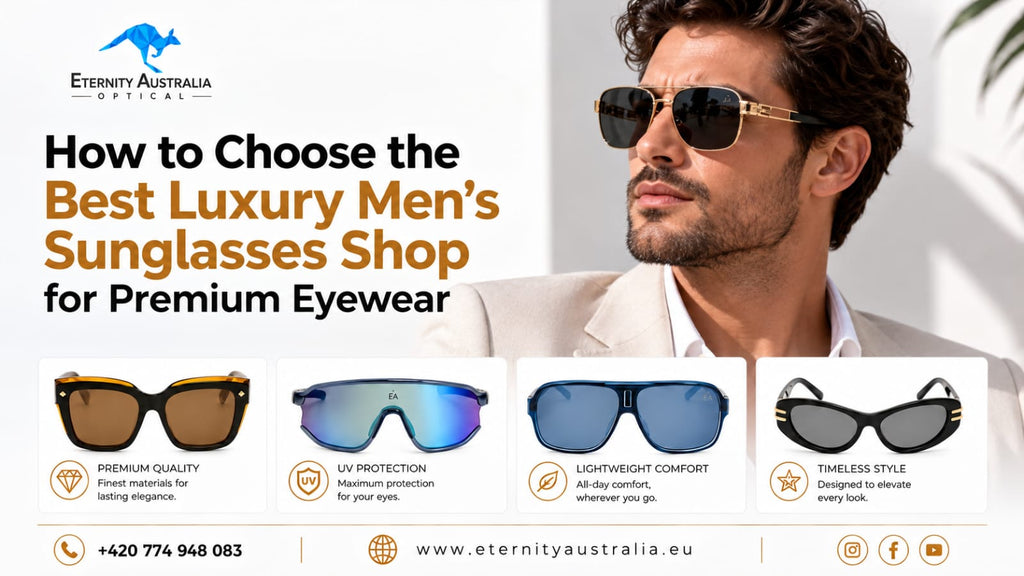 How to Choose the Best Luxury Men’s Sunglasses Shop for Premium Eyewear